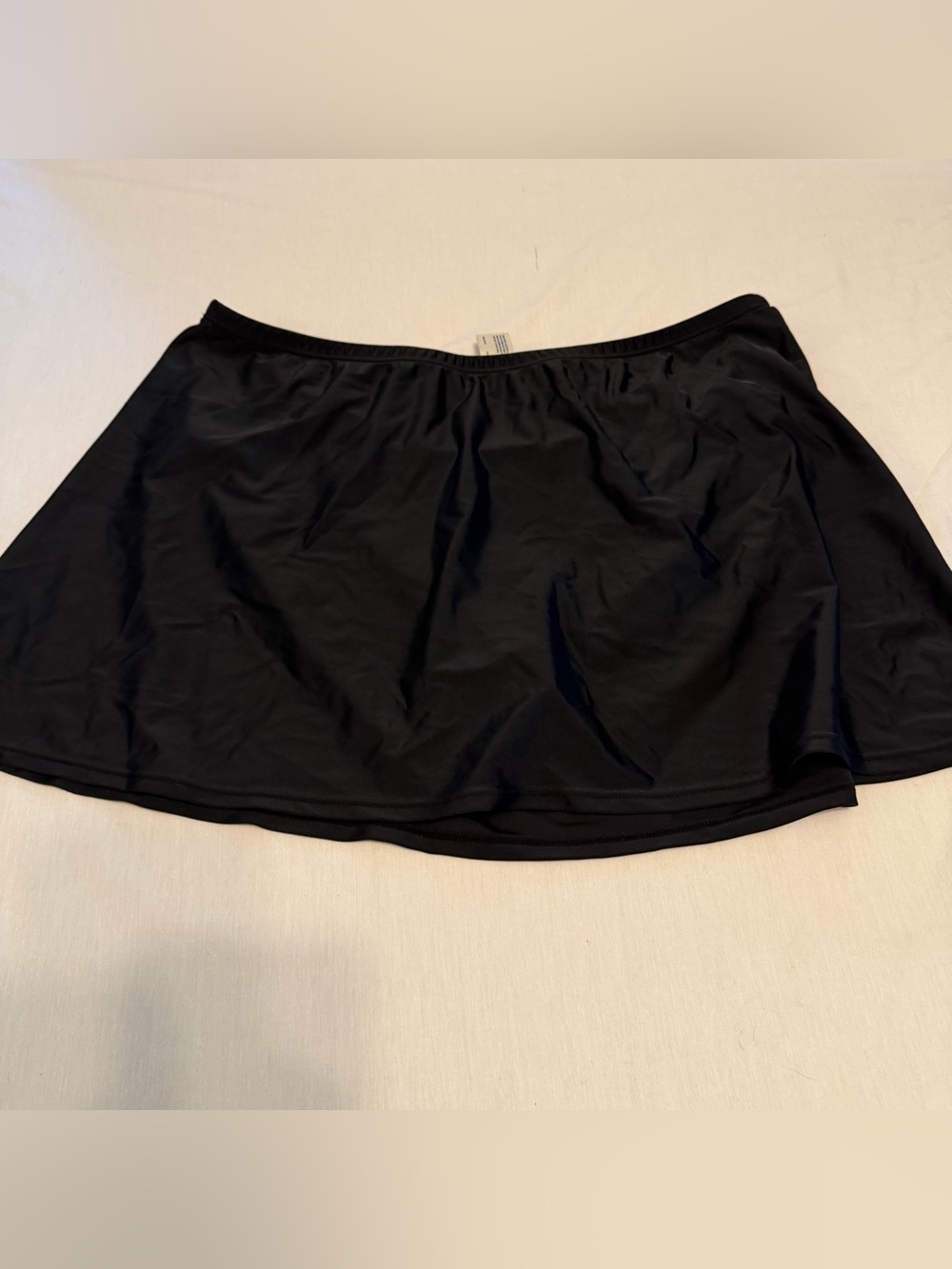 St. John's Bay Black Swim Skater Cover-Up